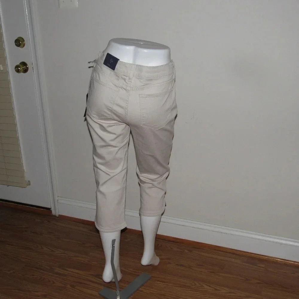 NWT NYDJ Ariel Crop Clay Slimming Fit Pants Size 6 - Picture 5 of 8